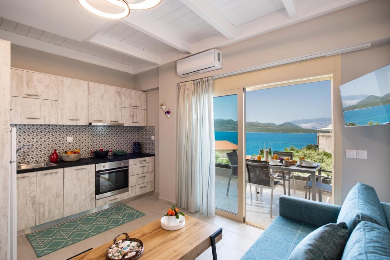 Bianco Stylish Maisonette Никиана Экстерьер фото